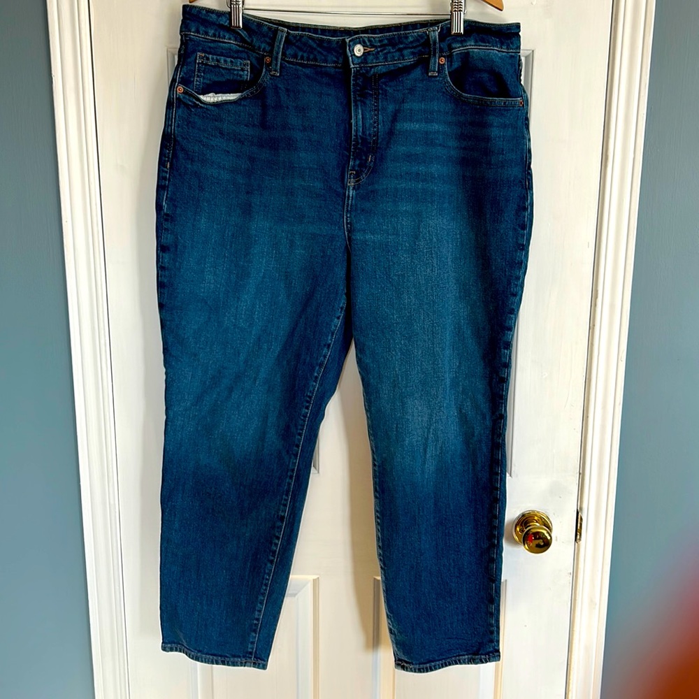 Old Navy OG Straight High Rise size 18